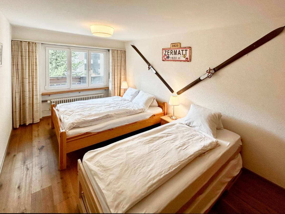 Beautiful Apartment In Zermatt With A Breathtaking View Of The Matterhorn 外观 照片